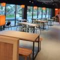 Saveur Thai | Product Seen: [Kimura Side Chair, Customised Haru Bench – Wood Seat & Lami + Ricky Table Base – Customisable]